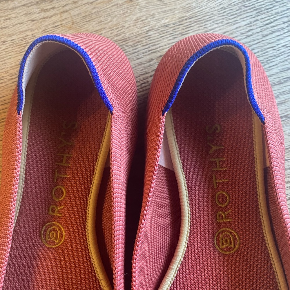Rothy’s Copper round toe flats size 9 - Picture 6 of 10
